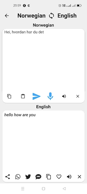 Norwegian English Translator Screenshot 1
