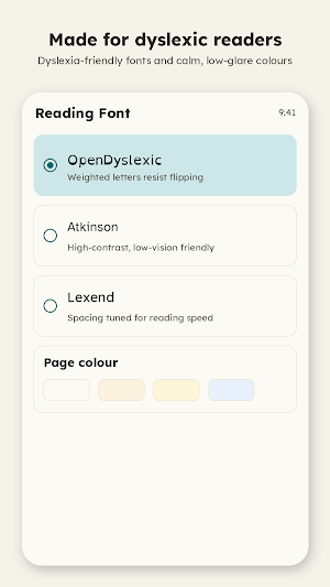 Fluency: Dyslexia Reading App Screenshot 3