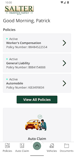 Salter Insurance Agency LLC Screenshot 1