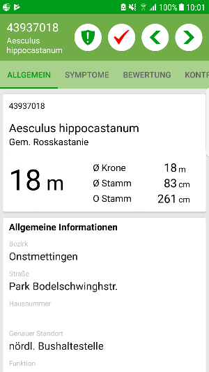 Arbokat Baumkontrolle Screenshot 1