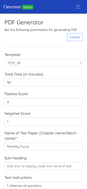 Cleartest Screenshot 1