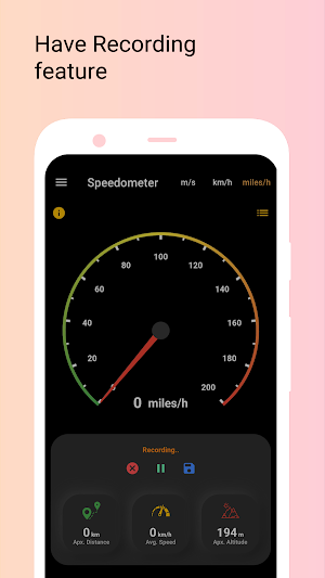 Speedometer - Altitude Speed & Screenshot 3