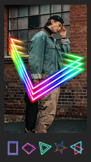 Neon Photo Editor - Photo Effects, Collage Maker Screenshot 2