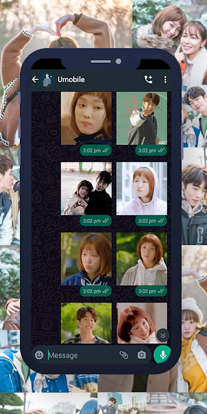 Kim Bok-joo Animated WASticker Screenshot 3