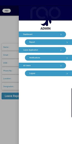 Leave Application Screenshot 0