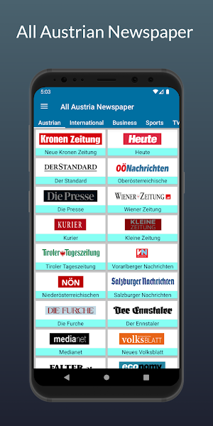 Austria News App Screenshot 0