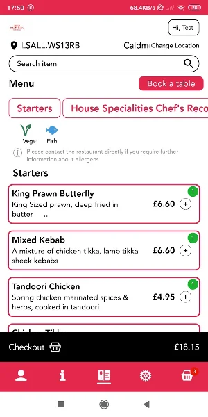 New Balti King Screenshot 1