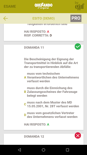 Quiz RT rifiuti Screenshot 3