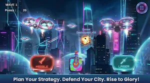 Sky Shield- Drone Shooter Screenshot 3