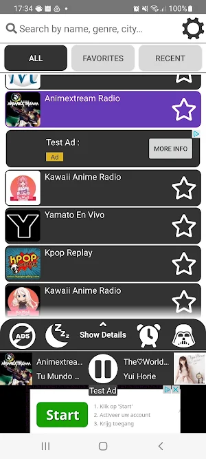 Anime Radios Screenshot 0