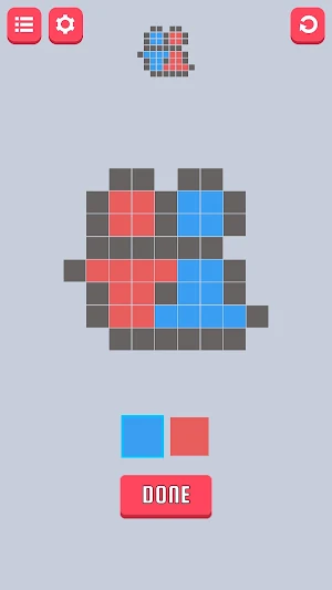 Sexy pixel girls: coloring tap Screenshot 2