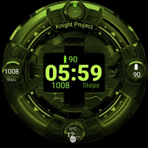 Knight Condor Watch Face Screenshot 3