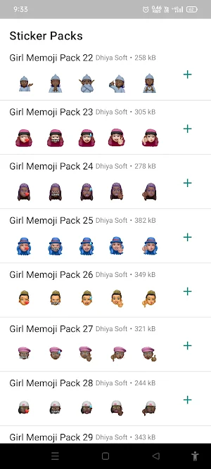 One Memoji - Girls Edition Screenshot 2