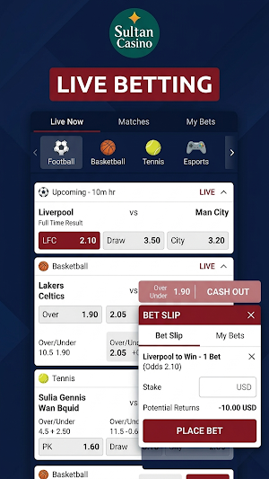 Sultan Casino Screenshot 2