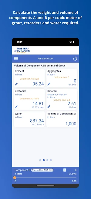 UGC Annulus Grout Screenshot 1