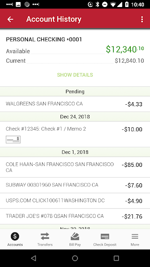 Bank Five Nine Screenshot 1