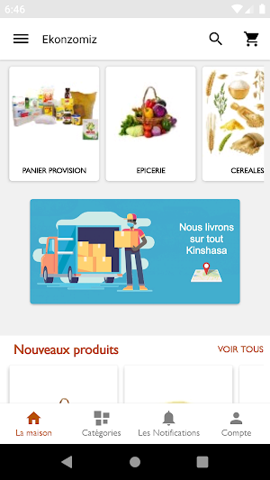 Ekonzomiz Shopping Screenshot 1