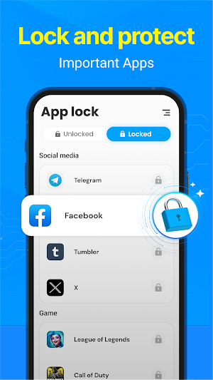 AppLock - Locker, Fingerprint Screenshot 1