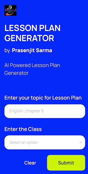 Lesson Plan Creator AI Screenshot 0