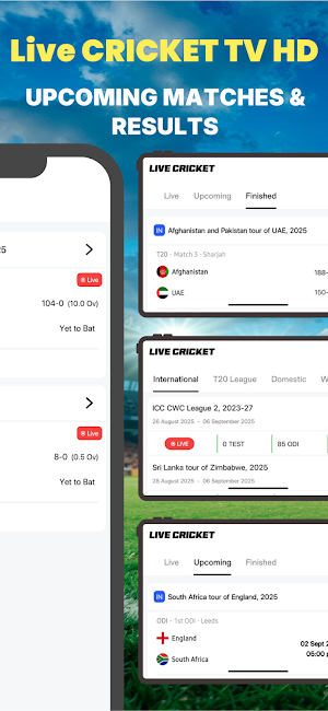 Live Cricket TV HD Screenshot 2