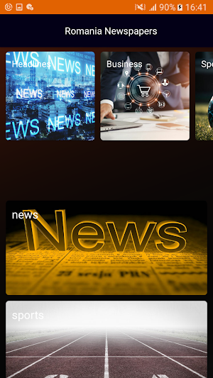 Romania Newspapers Screenshot 1