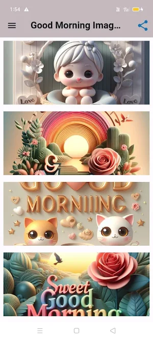 Good Morning Image Status Screenshot 0