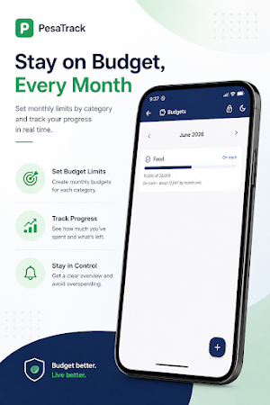 PesaTrack: Expense Tracker Screenshot 3