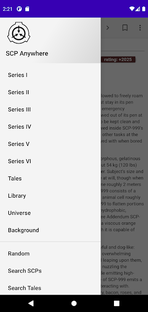 SCP Anywhere Reader Screenshot 0