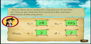 Solving Problems Involving Arithmetic Sequence Screenshot 2
