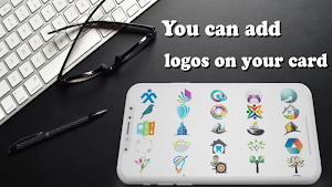 Business Card Maker Visiting Card Maker Photo Logo Screenshot 1