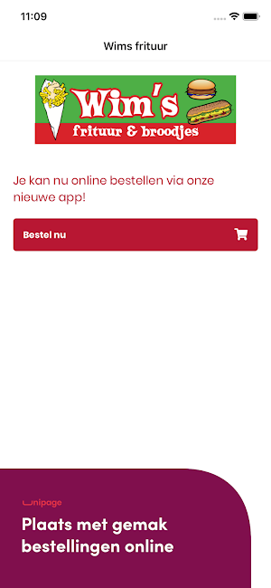Wim's frituur Screenshot 0