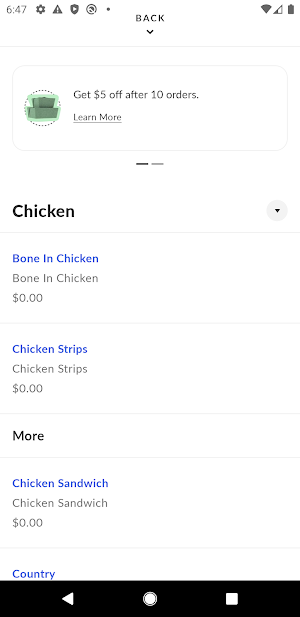 Hub City Chicken & More Screenshot 2