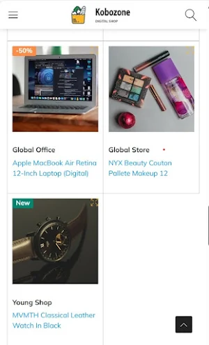 Kobozone Marketplace Screenshot 0