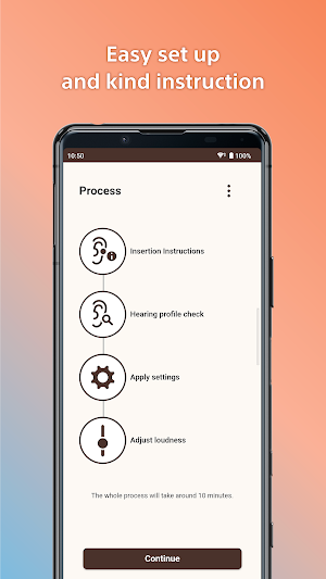 Sony | Hearing Control Screenshot 1