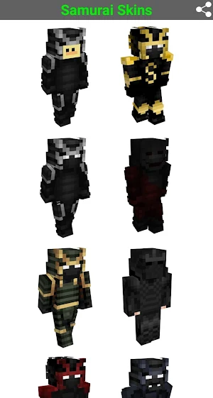 Samurai Skins For Minecraft Screenshot 0