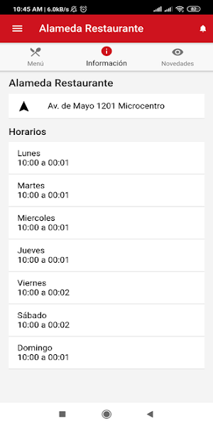 Alameda Restaurante - Delivery Screenshot 1