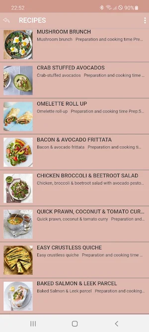Keto Diet Recipes Screenshot 2