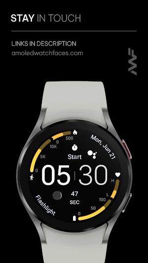 Awf Health Face 2 - Wear OS Screenshot 3