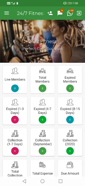 24/7 Fitness Gym Screenshot 1