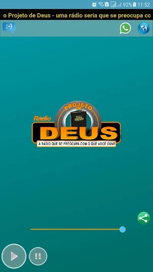 Radio Projeto de Deus 97,5 Screenshot 1