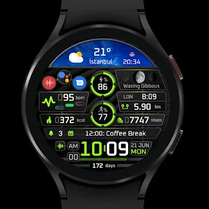 Realistic Clock - Watch Face Screenshot 1