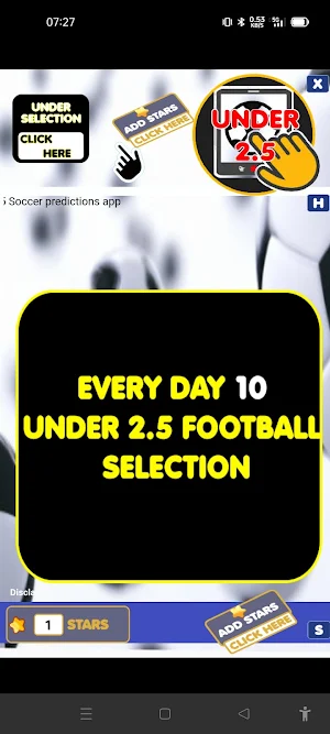 Under 2.5 Soccer Predictions Screenshot 0
