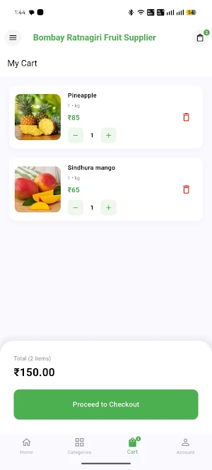 Bombay Ratnagiri FruitSupplier Screenshot 3