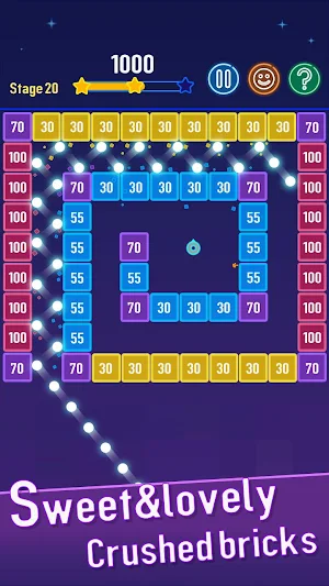 Balls Bricks Breaker - Galaxy Shooter Screenshot 0