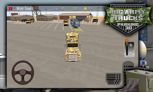 Big Army Trucks Parking 3D Screenshot 1