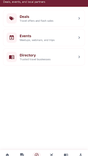 Tripnovac Travel Hub Screenshot 1
