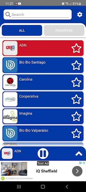 Chile Radios Screenshot 0