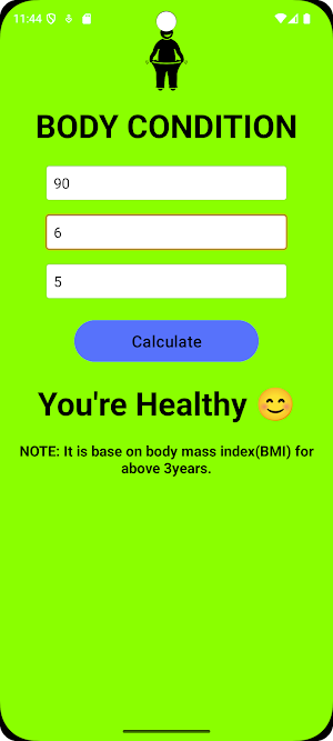 Body Condition Screenshot 1