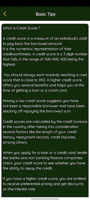 CashLoan - EMI Finance Guide Screenshot 1