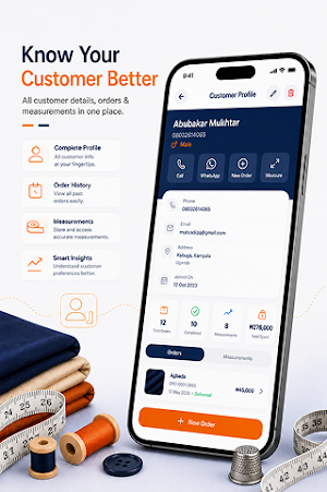 SewTrack - Tailor Manager Screenshot 1